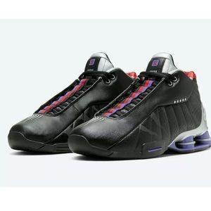 Nike Shox BB4 QS Raptors Mens Black Silver CD9335